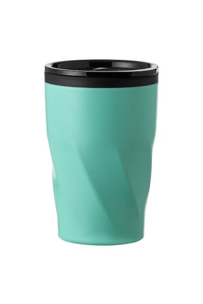 SHOPIENS Mint Green Metal Flask with Plastic Interior - Shopiens, Reusable, 350ml