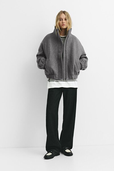 Pull & Bear Oversize kumaş ceket