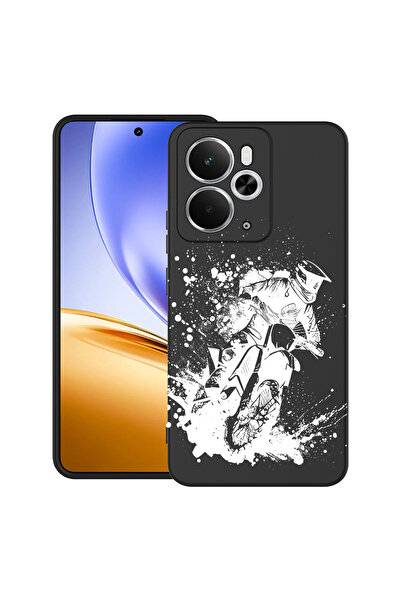 bestcase Carcasă ultra subțire TPU pentru Realme 14 5G, cu design MotoCross, ...