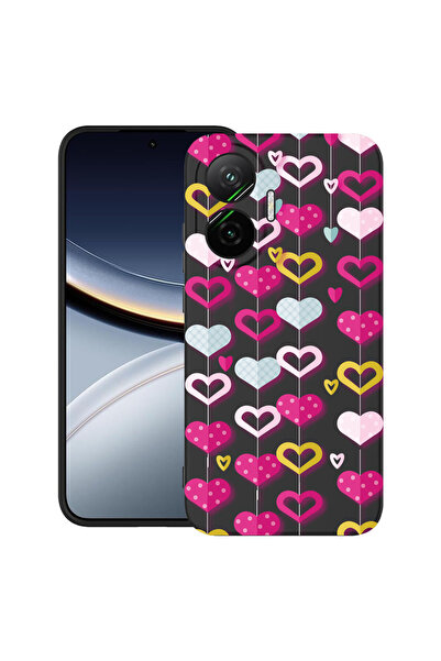 bestcase Θήκη TPU εξαιρετικά λεπτή για Poco F7, Lovely Hearts, 2052009 B 185