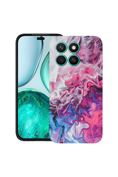 bestcase Carcasă subțire din silicon pentru Honor X7d / 400 Smart, roz marmor...