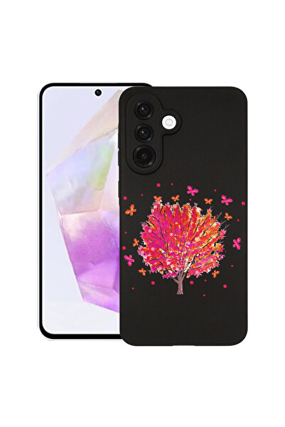 bestcase Carcasă ultra subțire TPU Mat pentru Samsung Galaxy S25 FE, Copac cu...