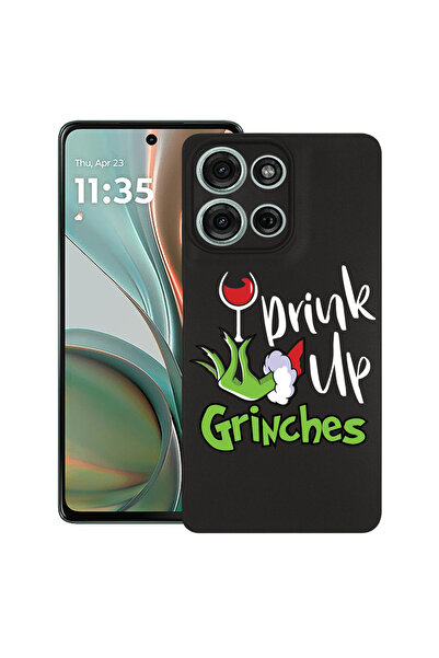 bestcase Carcasă ultra subțire din TPU pentru Motorola Edge 50, Grinches - Dr...