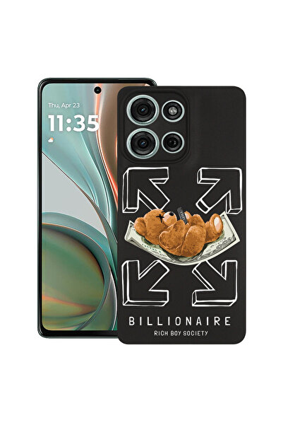 bestcase Carcasă ultra subțire din TPU pentru Motorola Moto G 5G (2025), Ursu...