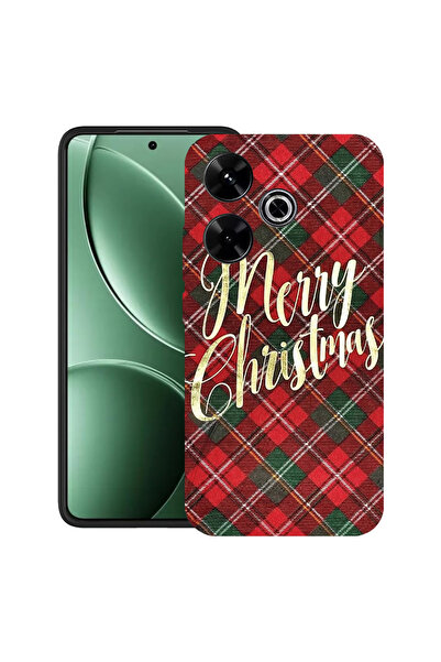 bestcase Carcasă ultra subțire TPU pentru Xiaomi Redmi 13x, Crăciun fericit, ...