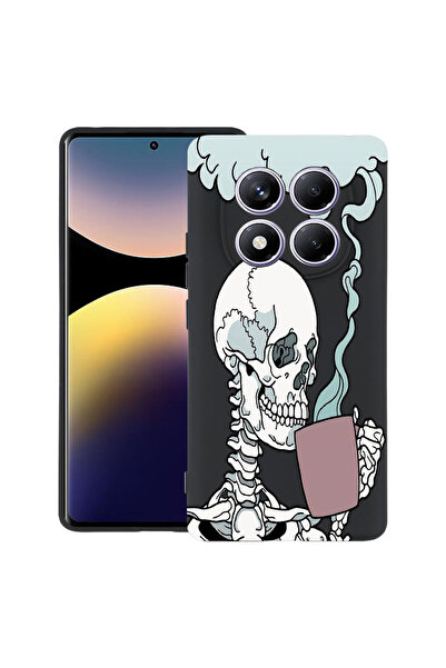 bestcase Carcasă ultra subțire TPU pentru Xiaomi Redmi Note 15 5G, model craniu, 2082903 B 252