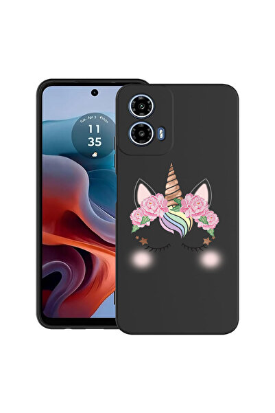 bestcase Carcasă ultra subțire din TPU pentru Motorola Moto G45, Unicorn, 205...