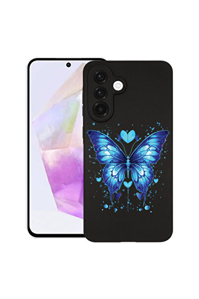 bestcase Θήκη TPU εξαιρετικά λεπτή για Samsung Galaxy S25 FE, μπλε πεταλούδα,...