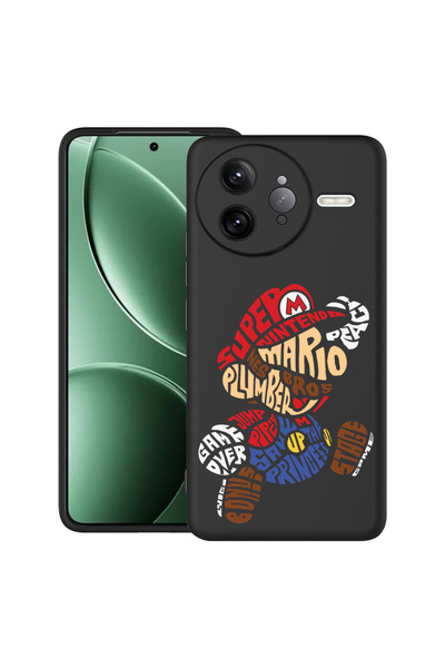 bestcase Carcasă ultra subțire TPU pentru Poco F7 Ultra, caligrafie Super Mar...