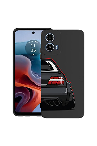 bestcase Carcasă ultra subțire din TPU pentru Motorola Moto G45, cu lumină sp...