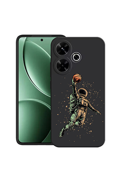 bestcase Carcasă ultra subțire TPU pentru Xiaomi Redmi 13x, model baschet ast...