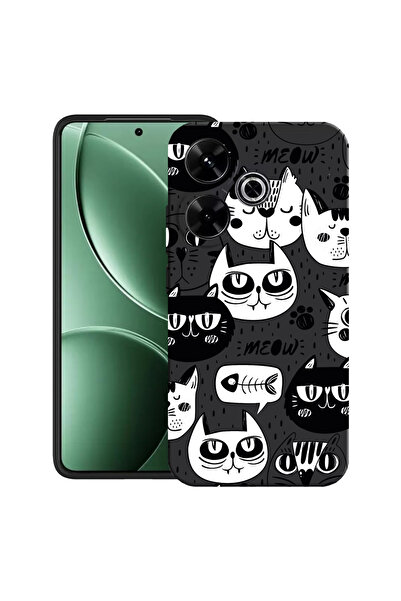 bestcase Carcasă ultra subțire TPU pentru Xiaomi Redmi 13x, Cool Cats, 205201...