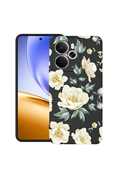 bestcase Carcasă ultra subțire TPU Mat pentru Realme 14T, flori, 2052006 B 126