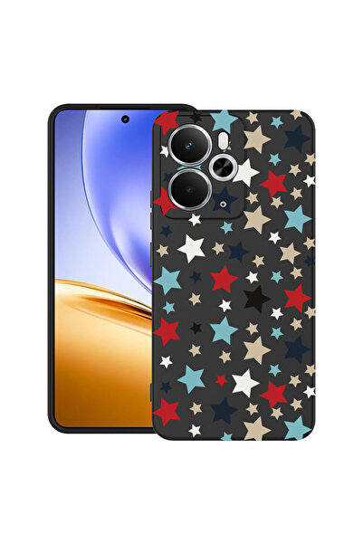 bestcase Carcasă ultra subțire TPU pentru Realme 14 5G, cu design Stars, 3113...