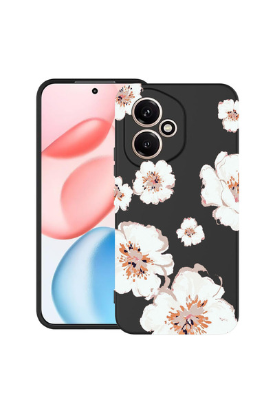 bestcase Carcasă ultra subțire TPU pentru Honor 400, culori pastelate - flori...