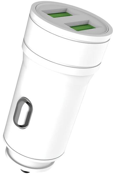 ROGGER Hızlı Şarj Destekli 3.0 A Oto Çakmaklık 2 USB LiŞarj Aleti Iphone Andr...