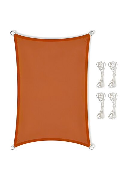 Other UV Shade Sail Awning 3x6 Red Premium Garden Parasol