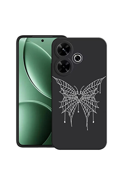 bestcase Carcasă ultra subțire TPU Mat pentru Xiaomi Redmi 13x, fluture, 2052...