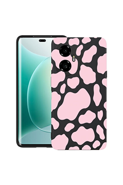 bestcase Carcasă ultra subțire TPU pentru Honor 300, roz vacă, 2052017 B 786