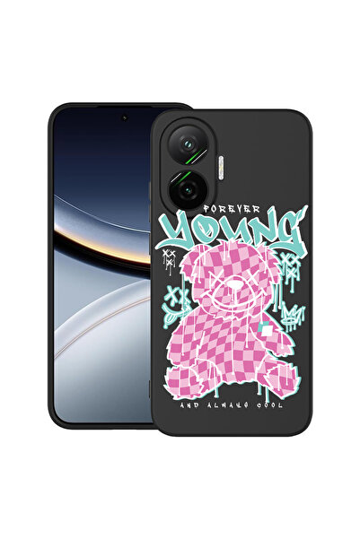 bestcase Carcasă ultra subțire TPU pentru Poco F7, Teddy Bear Forever Young, ...