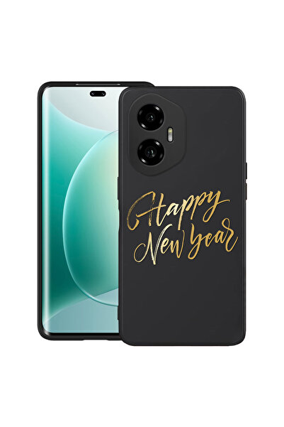 bestcase Carcasă ultra subțire TPU mat pentru Honor 300, An Nou fericit, 2052...