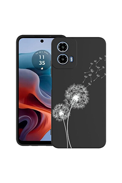 bestcase Carcasă ultra subțire din TPU pentru Motorola Moto G45, Dandelion, 2...