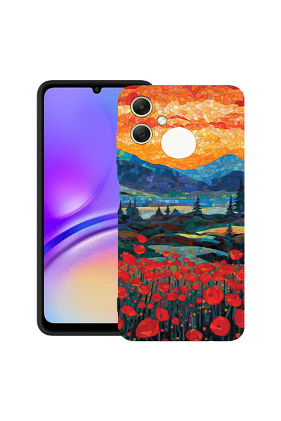 bestcase Carcasă ultra subțire TPU pentru Samsung Galaxy M06, maci în apus de...