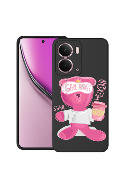 bestcase Carcasă ultra subțire TPU pentru Realme P3, Teddy Bear - Gril Boss, ...