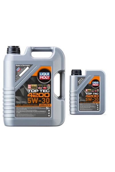 Liqui Moly Pachet 6 litri ulei de motor sintetic Top Tec 4200 5W30