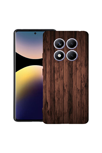 bestcase Carcasă ultra subțire TPU pentru Xiaomi Redmi Note 15 5G, lemn de nuc, 2082903 B 888