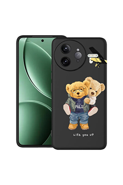 bestcase Carcasă ultra subțire TPU pentru Poco F7 Ultra, Teddy Bear Lift Me U...