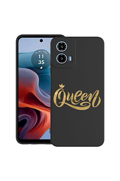 bestcase Carcasă ultra subțire din TPU pentru Motorola Moto G45, Drama Queen,...
