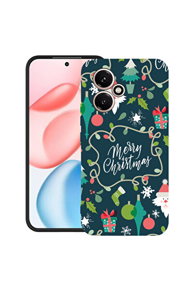 bestcase Carcasă ultra subțire TPU mat pentru Honor 400, Crăciun fericit, 206...