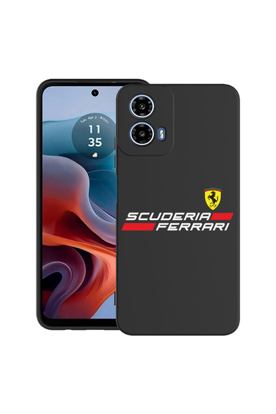 bestcase Carcasă ultra subțire din TPU pentru Motorola Moto G45, Ferrari Scud...