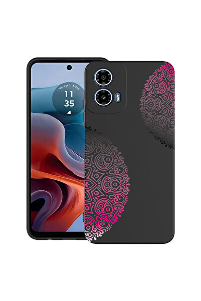 bestcase Carcasă ultra subțire TPU pentru Motorola Moto G45, dantelă, 2052022...