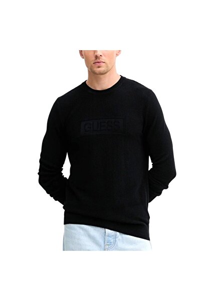 Guess Harrison Erkek Modal Karışımlı Triko