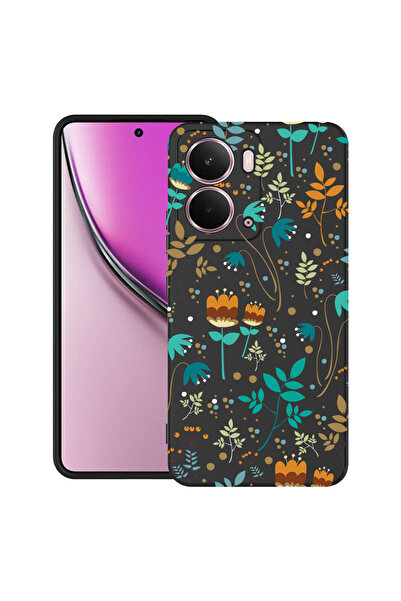 bestcase Carcasă ultra subțire TPU Mat pentru Realme P3, flori de primăvară, ...