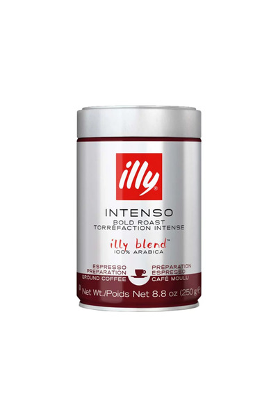 illy قهوة مطحونة انتنسو اسبريسو، 250 غرام