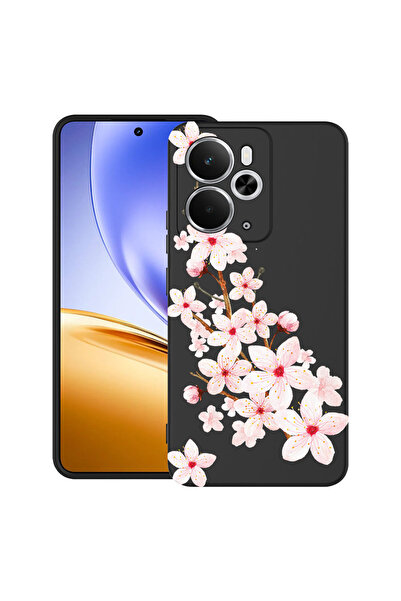 bestcase Carcasă ultra subțire TPU pentru Realme 14 5G, design floare de prim...