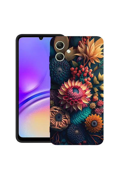 bestcase Carcasă ultra subțire TPU pentru Samsung Galaxy M06, flori colorate,...