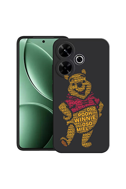 bestcase Carcasă ultra subțire TPU pentru Xiaomi Redmi 13x, Calligraphy Pooh,...