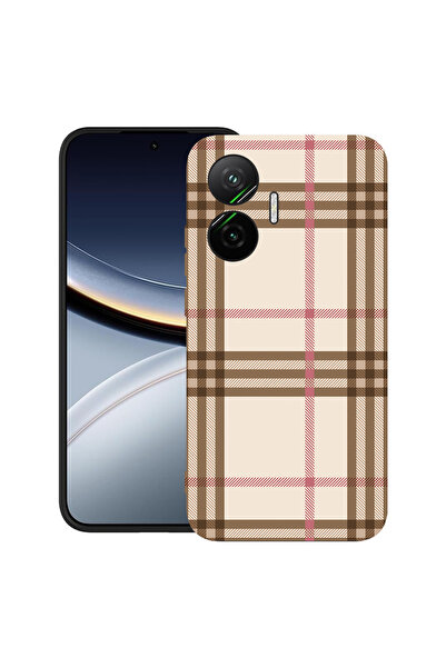 bestcase Carcasă ultra subțire TPU pentru Poco F7, carouri, 2052009 B 903