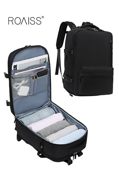 ROAISS Travel Backpack for Men Women Carry on Backpack with USB Charging Port...
