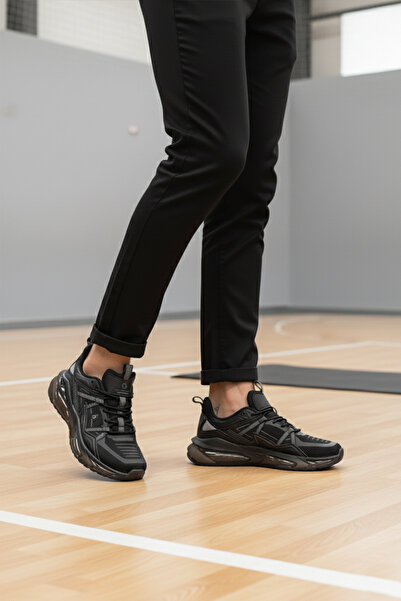 Hammer Jack Siyah Fileli Hafif Erkek Spor Ayakkabı 101 25333 Sally M