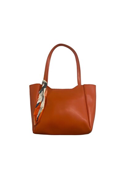 YMZBAG Geantă de umăr ORANÇ cu închidere cu fermoar