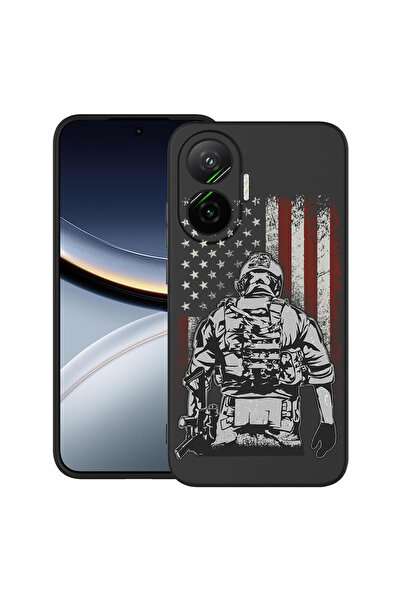 bestcase Carcasă ultra subțire TPU pentru Poco F7, American Soldier, 2052009 ...