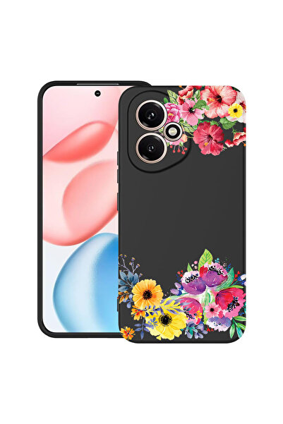 bestcase Carcasă ultra subțire TPU pentru Honor 400, flori, 2060076 B 56