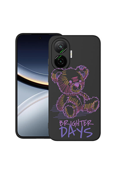 bestcase Carcasă ultra subțire TPU pentru Poco F7, Teddy Bear Brighter Days, ...