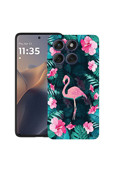 bestcase Carcasă ultra subțire din TPU pentru Poco X6 5G, Flamingo, 2052020 B...