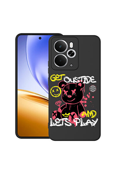 bestcase Carcasă ultra subțire TPU pentru Realme 14 5G, cu design ursuleț de ...